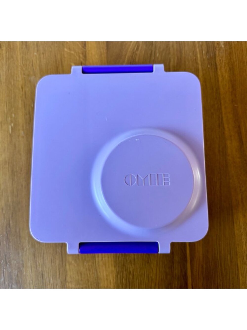 OMIEBOX Kids Lunch Box Purple Aqua School Bento Snacks Omie Snack Child Lunchbox - Picture 2 of 12